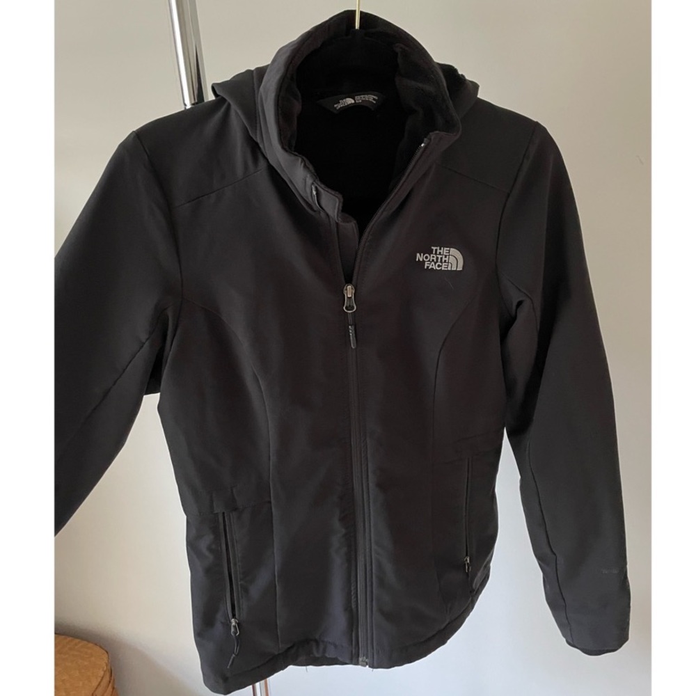 North Face fleece lined jacket